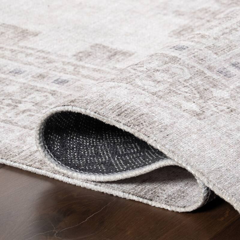 Nuloom Alexia SpinClean Traditional Machine Washable Area Rug