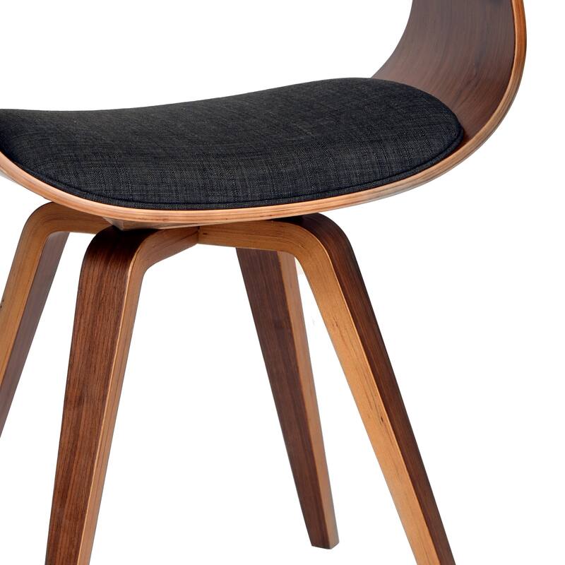 Carson Carrington Vamdrup Mid-Century Dining Chair with Bentwood Legs