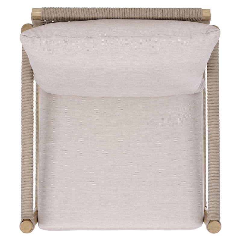 SAFAVIEH COUTURE Dorianna Aluminum Patio Chair - 30"W x 34"D x 34"H