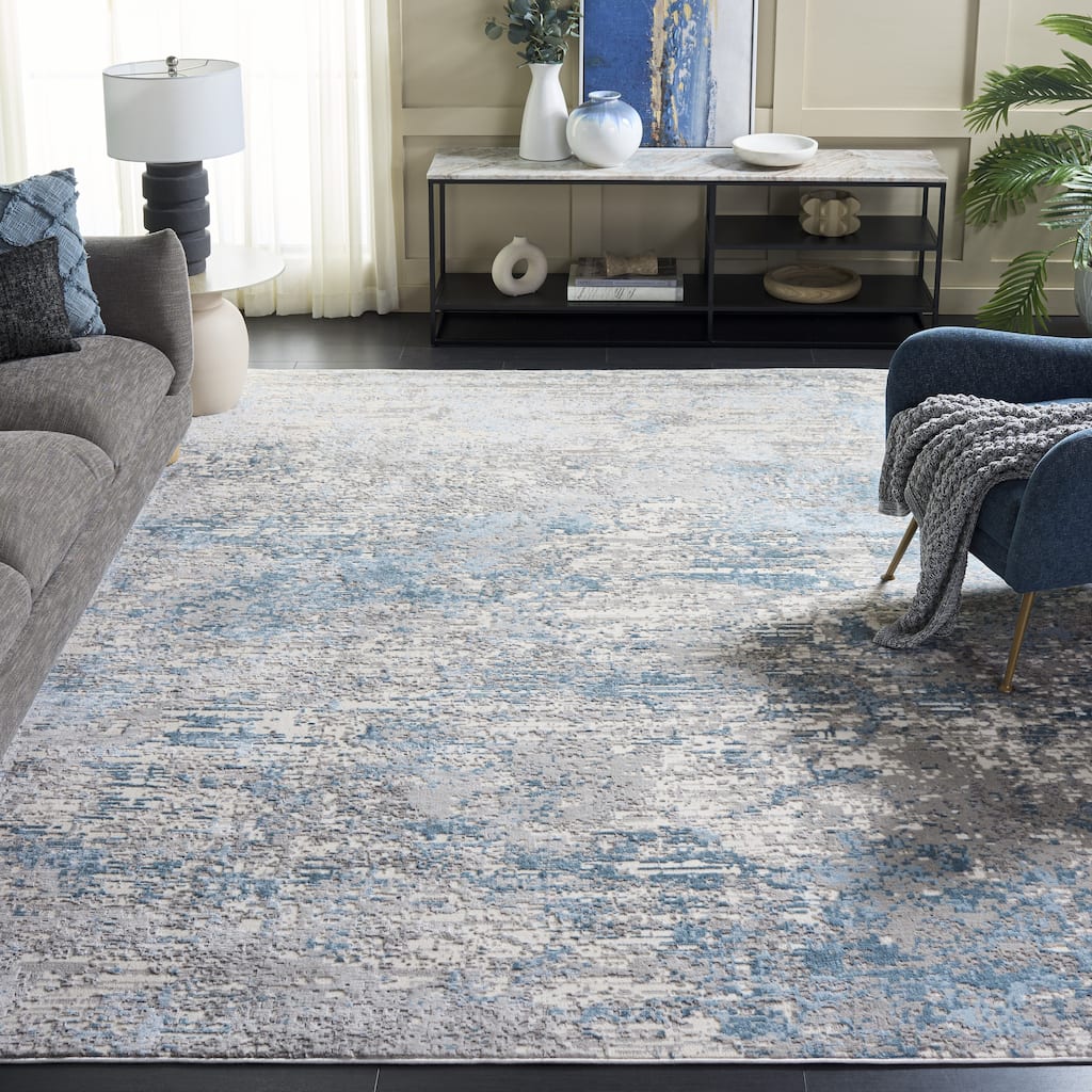 SAFAVIEH, Lagoon Alfredine Modern Abstract Rug