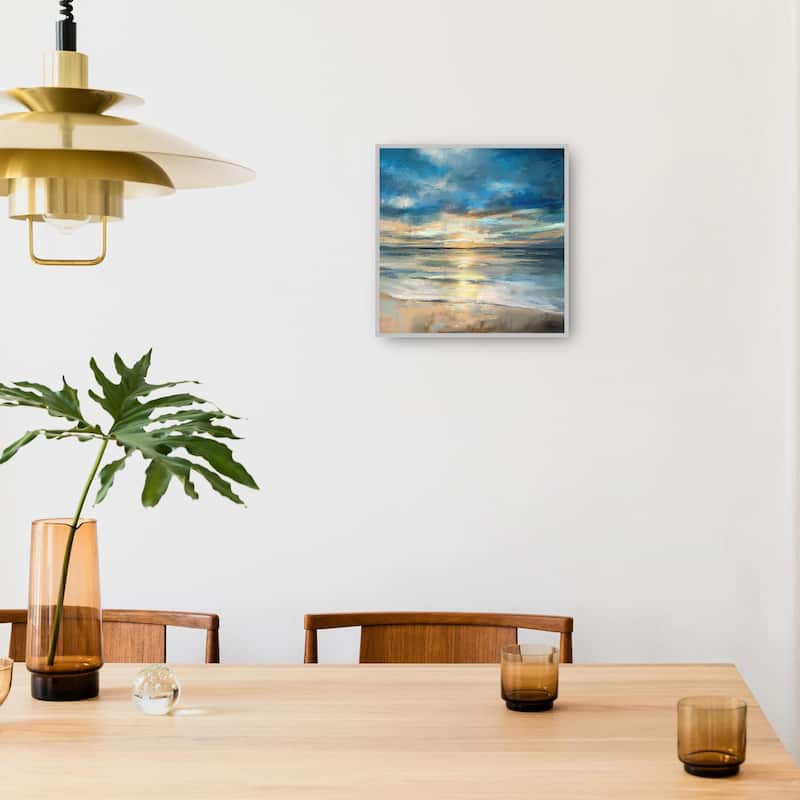 Indigo Surf By Studio Arts Canvas Art Print