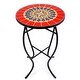 preview thumbnail 55 of 68, Indoor/Outdoor Turkish Mosaic Tile Side Table and Plant Stand