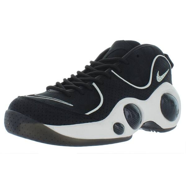 Shop Nike Mens Zoom Flight 95 Basketball Shoes High Top Active