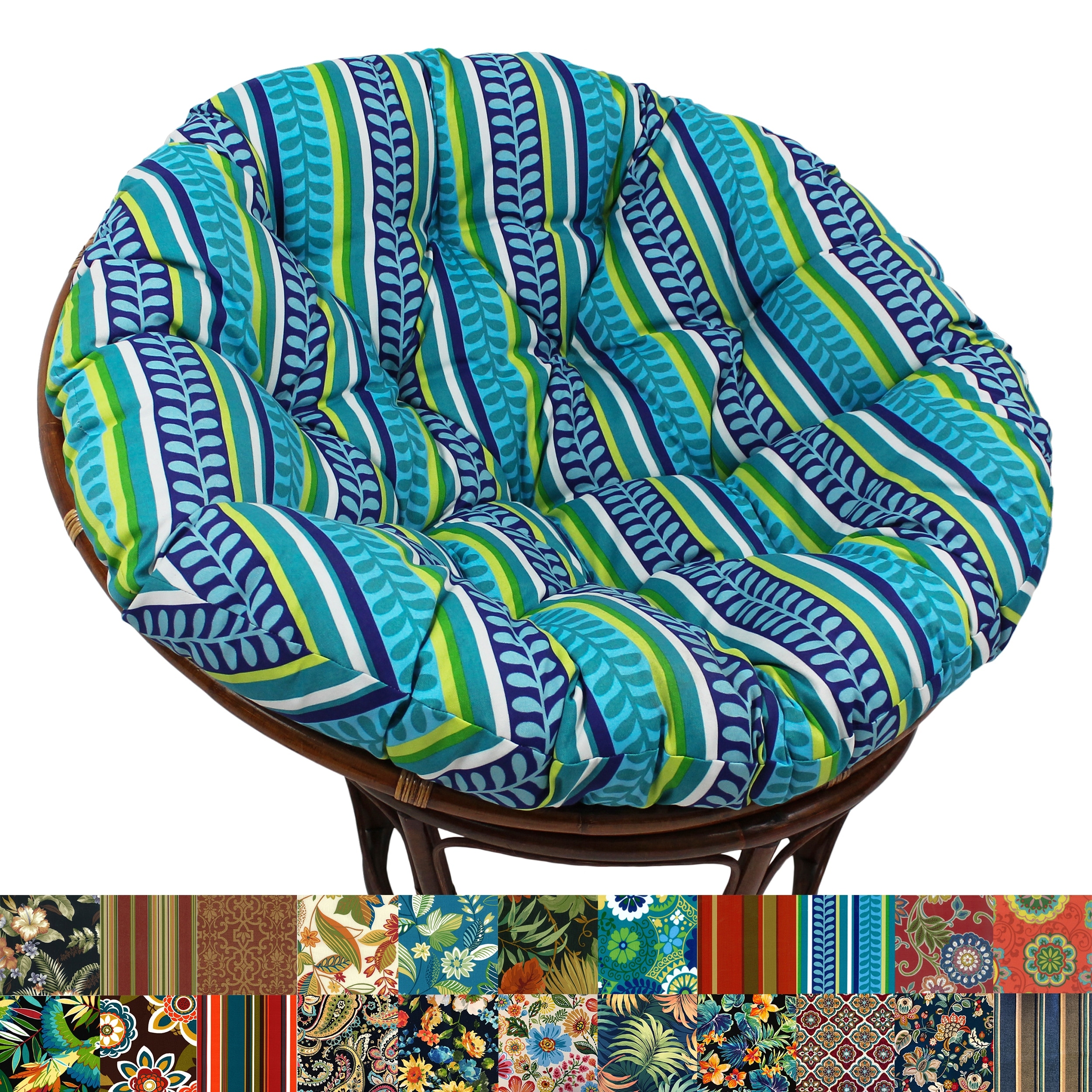 Papasan chair cushion 54 inch clearance