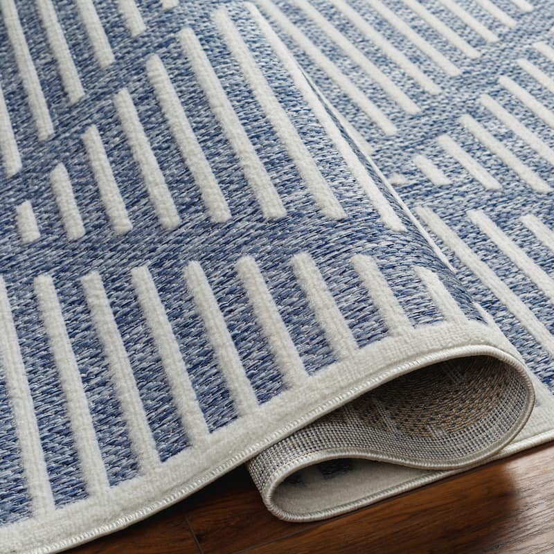 Livabliss San Diego Outdoor Geometric Area Rug