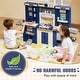 preview thumbnail 5 of 12, Kids Kitchen Playset, 3-in-1 Toddler Kitchen with Simulated Spray, Sounds and Lights, Play Kitchen Set