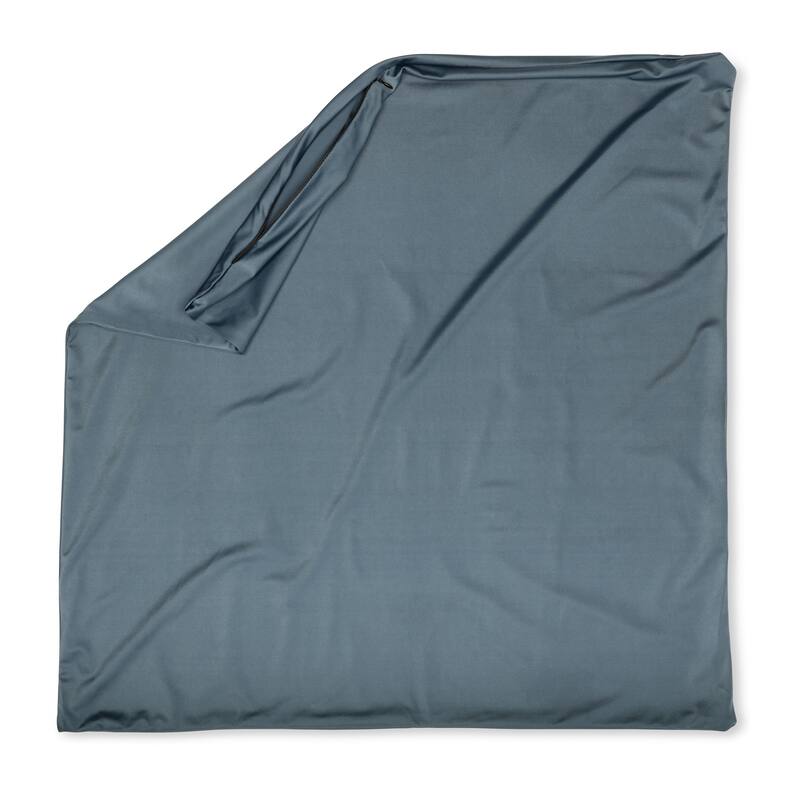 Throw Pillow Cozy Soft Microbead Dark Slate Grey: 1 Pc - ~ Cover 16 x 16