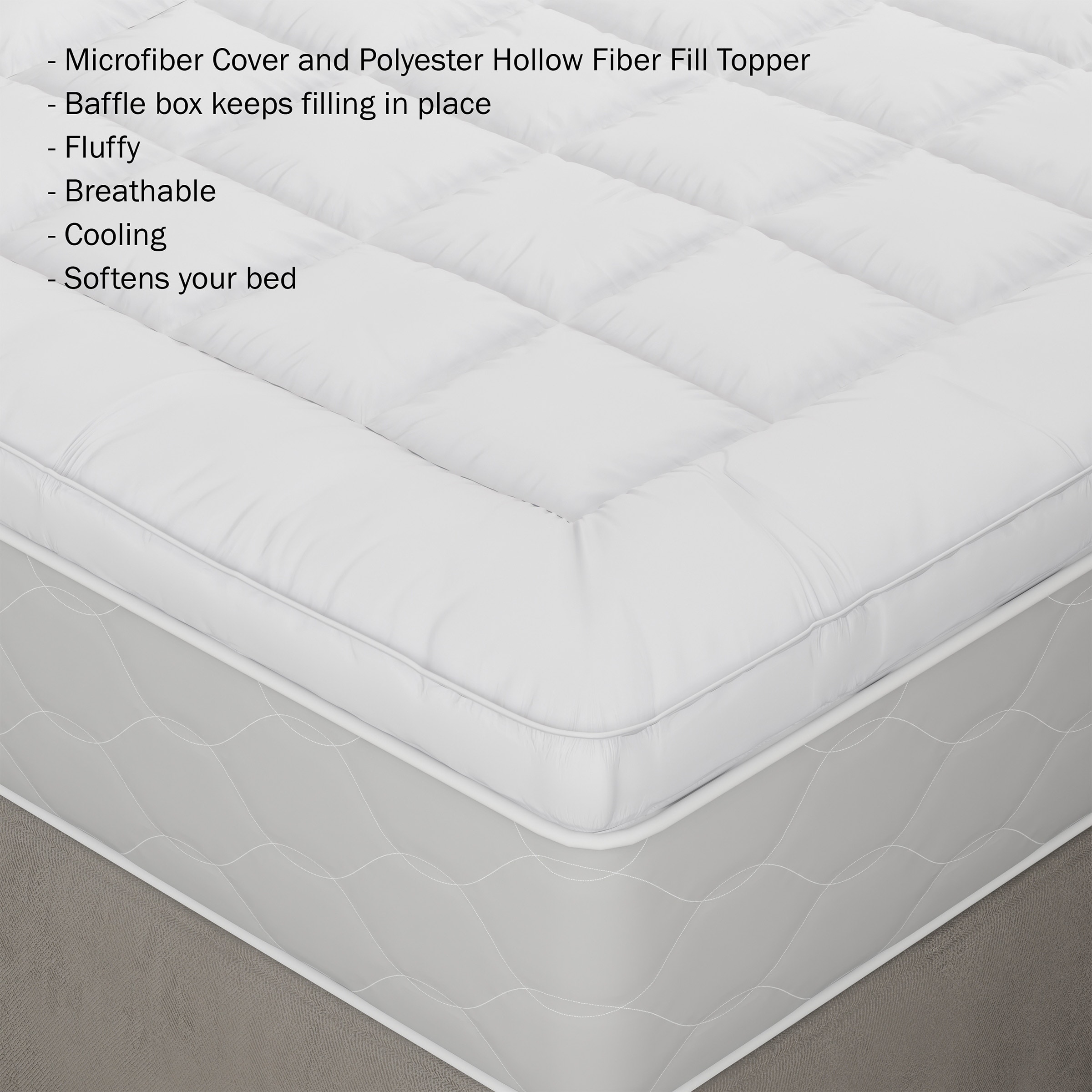 Pillow top mattress topper bed bath and beyond shop