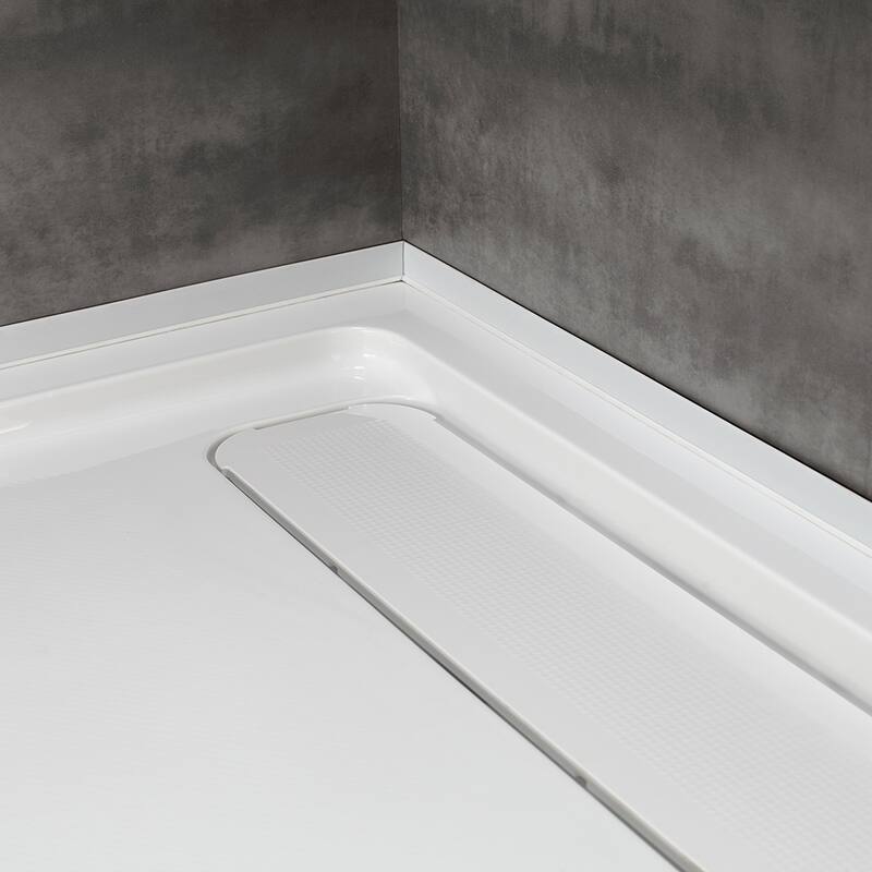 OVE DECORS Adena White Shower Base 60x36 in white