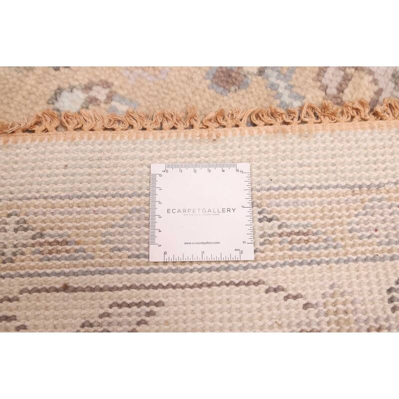 ECARPETGALLERY Hand-knotted Jules Serapi Light Blue Wool Rug - 7'10 x 10'2