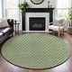 preview thumbnail 79 of 88, Premium Washable Super Soft Modern Imprints Mayfield Rug Green - 8' x 8'