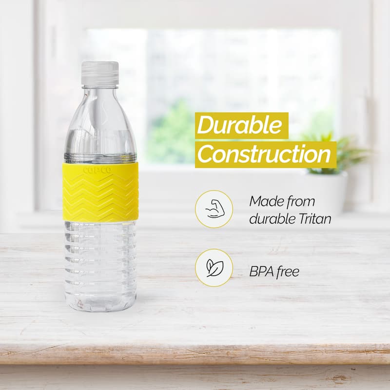 Copco Hydra Reusable Tritan Water Bottle with Spill Resistant Lid