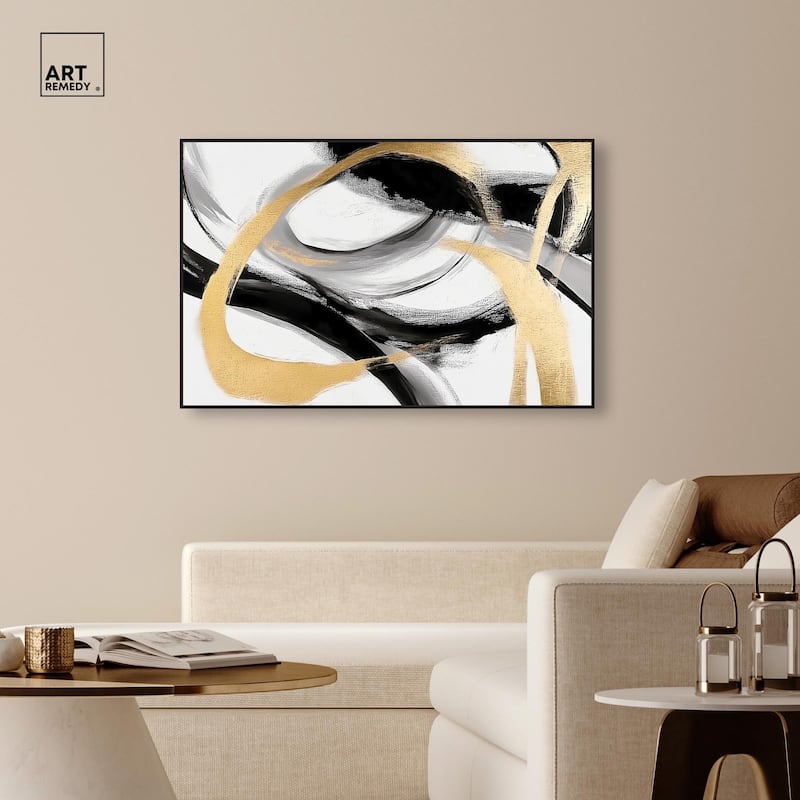 Midas Arc I Canvas by Art Remedy