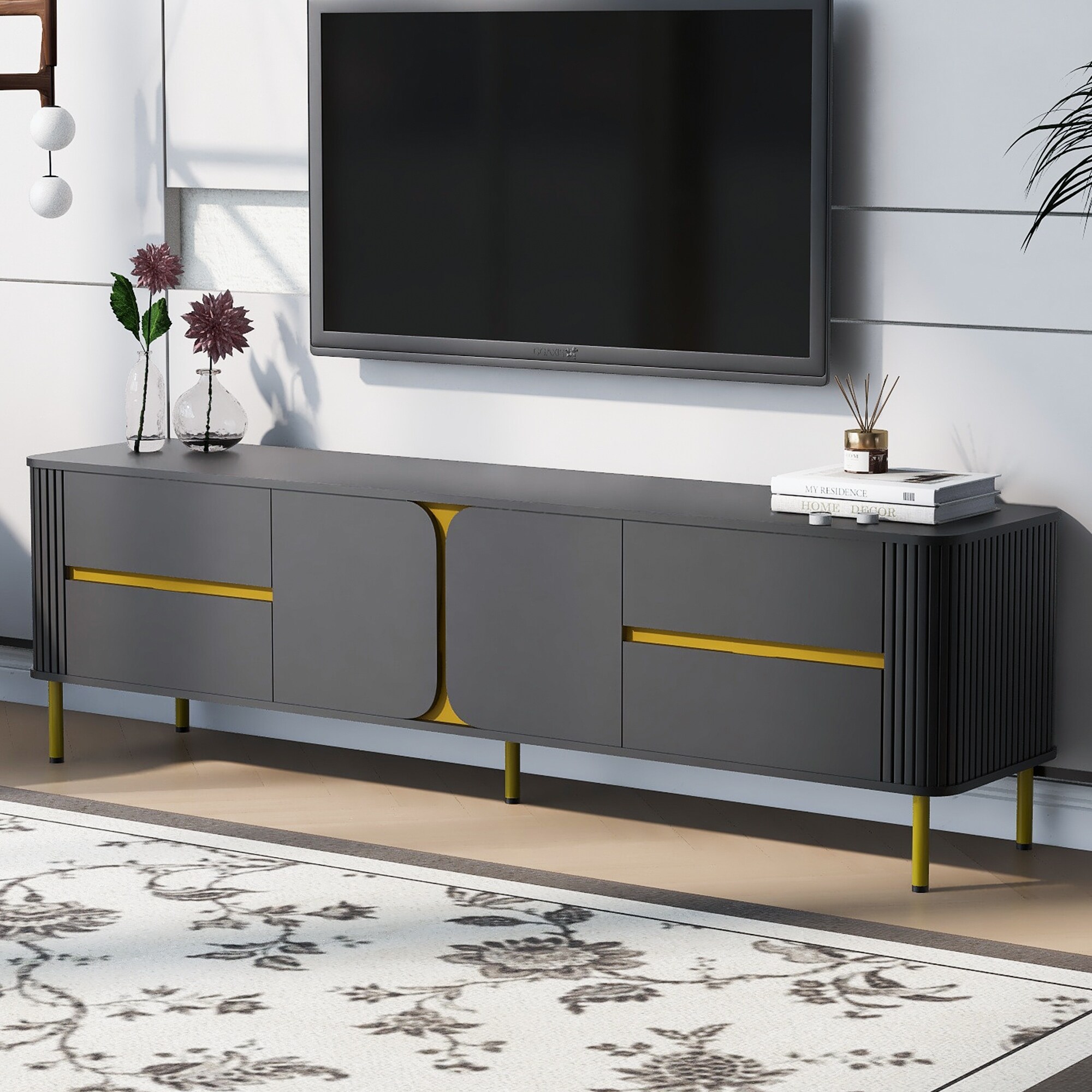 【美品】TVボード 180cm TWO-ONE STYLE TVボード Jアリーナ180 モルトブラウン | TWO-ONE STYLEネット