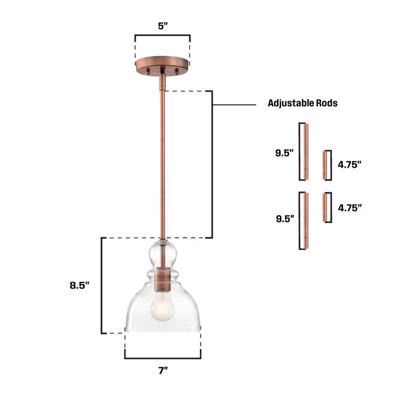 Westinghouse Lighting Fiona One-Light Mini Pendant