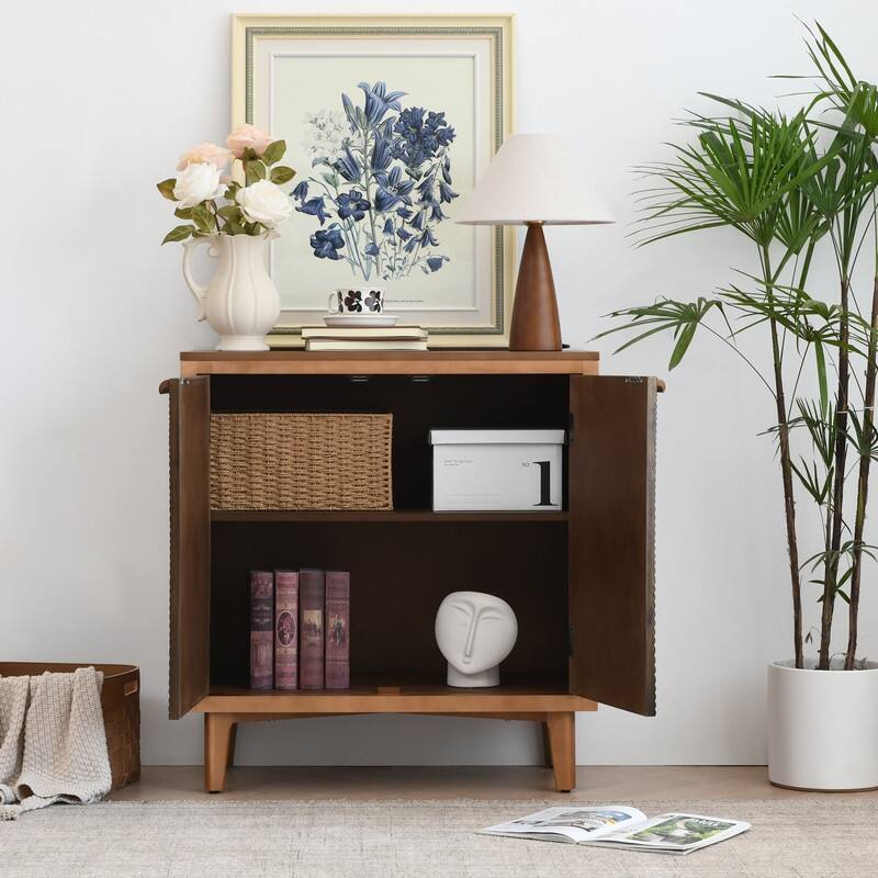 Farmhouse Handcrafted Wood Accent Chest Dresser