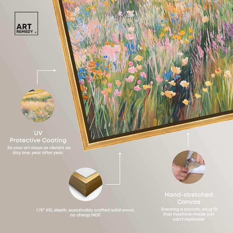 Open Field II Canvas by Art Remedy