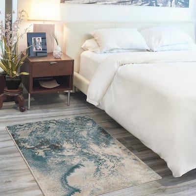 Nourison Maxell Modern Glam Abstract Area Rug