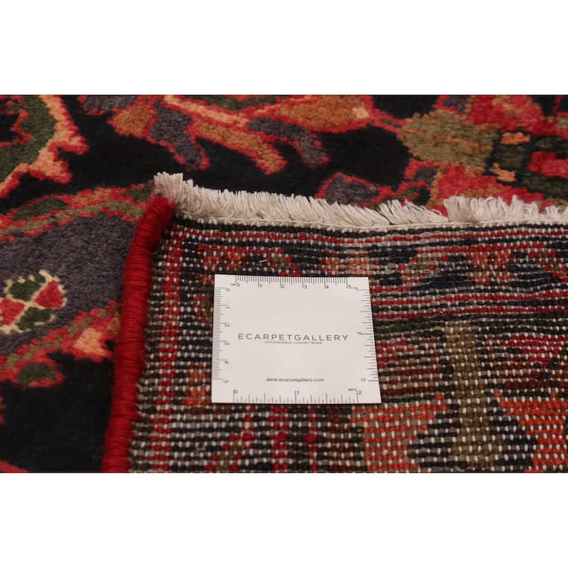 Anadol Black, Red Rug 4'3" x 6'9" - 4'7 x 6'11