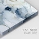 preview thumbnail 3 of 7, Indigo Ginkgo I Premium Gallery Wrapped Canvas - Ready to Hang