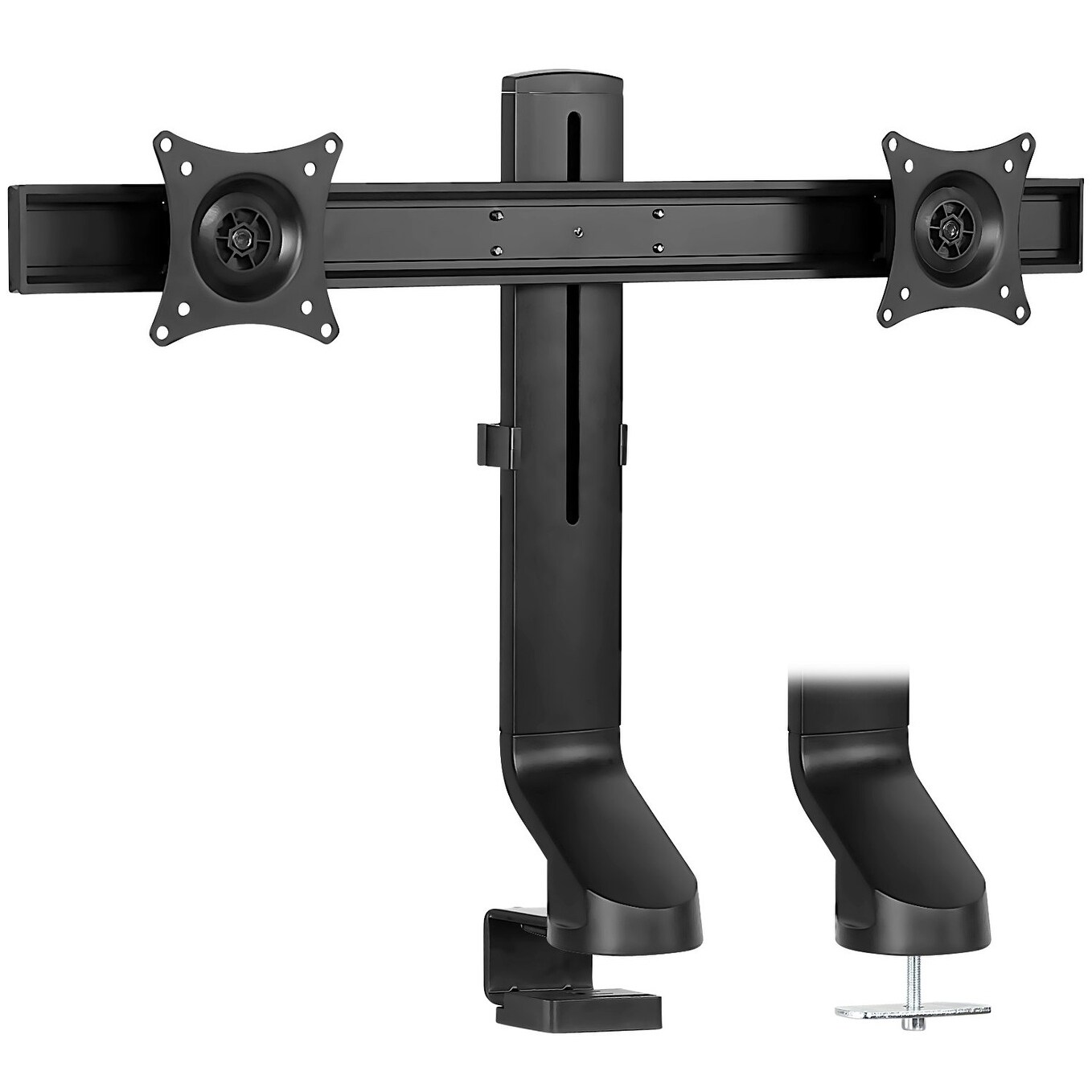 Shop Mount It Dual Monitor Mount For Standing Desks Fits Two 21