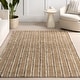 preview thumbnail 7 of 7, Nuloom Violeta Striped Jute Area Rug