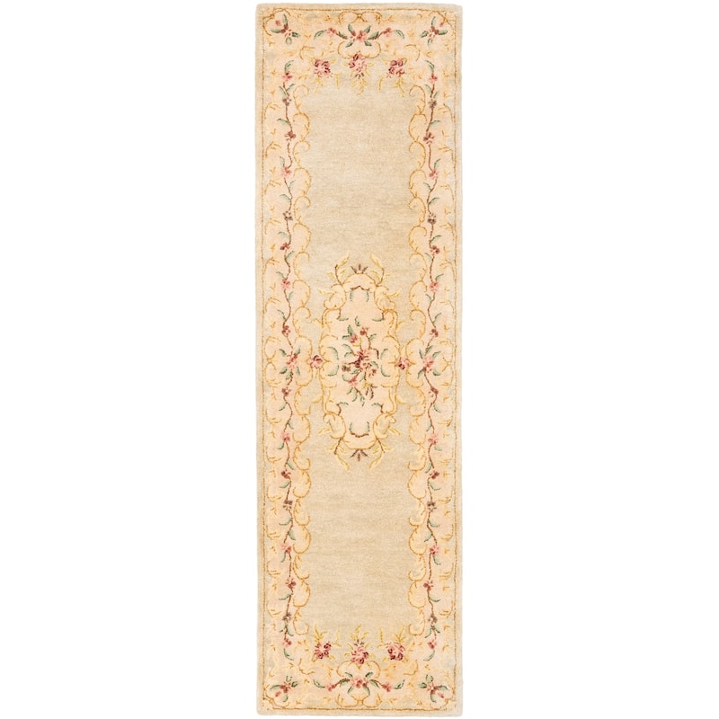 SAFAVIEH Handmade Bergama Folkea Oriental Hand-spun Wool Rug