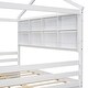 preview thumbnail 15 of 19, Full House Bed with Roof Frame