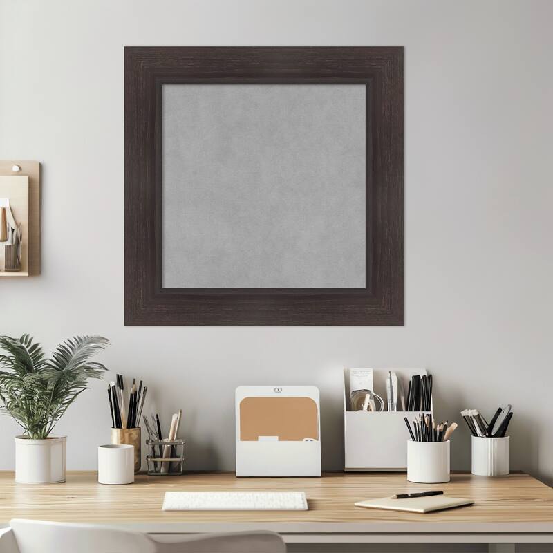 Amanti Art Sloped Black Framed