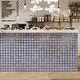 preview thumbnail 7 of 13, Merola Tile Tetuan Astre Terra Cobalt 12-1/8" x 21-7/8" Porcelain Wall Tile