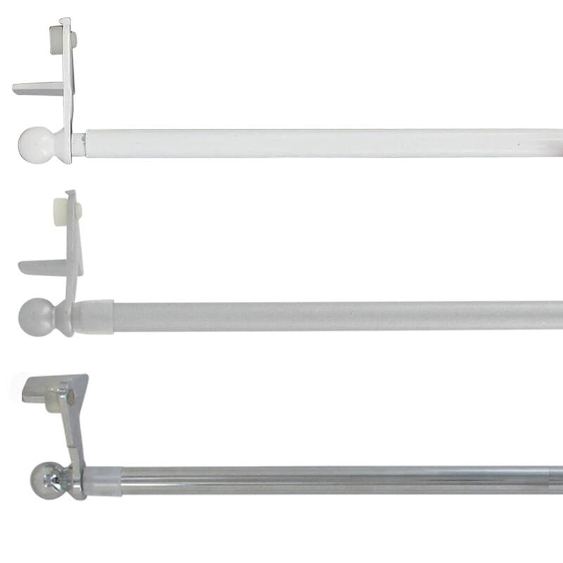 Evideco Adjustable Tension Rod FixVit Diam 0.5 Inch