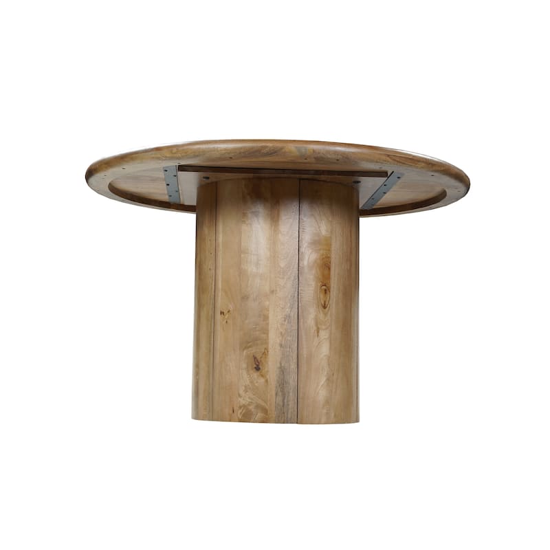 Ava 48" Round Solid Wood Dining Table