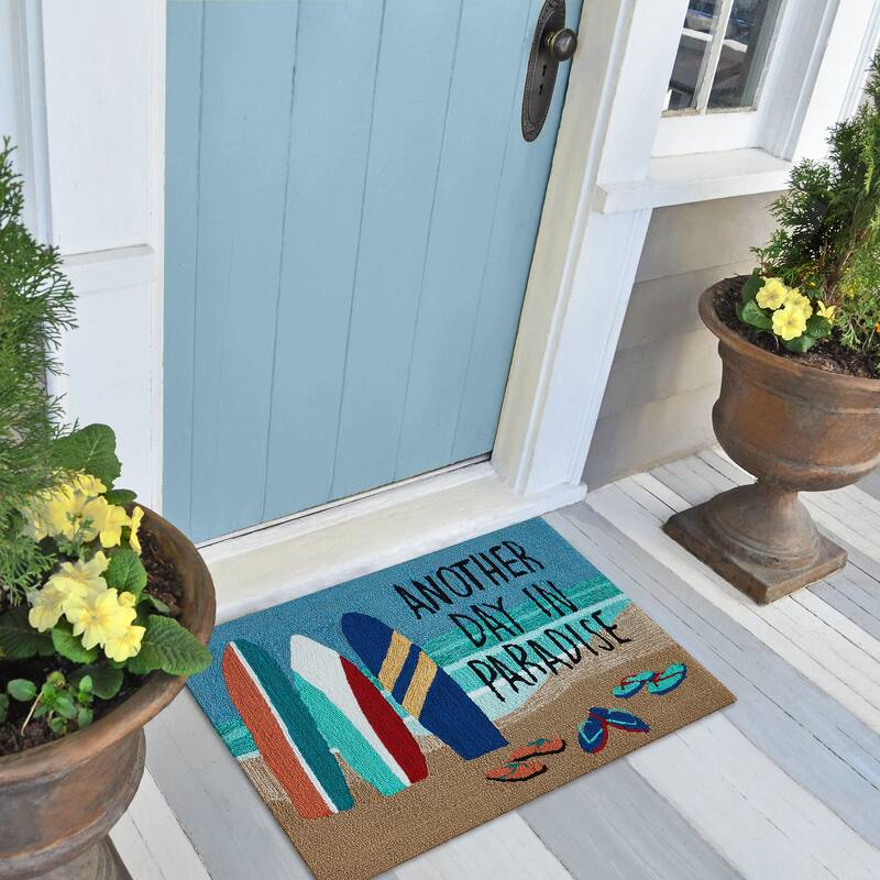 Liora Manne Frontporch Beach Paradise Indoor/Outdoor Rug - 2' x 3'