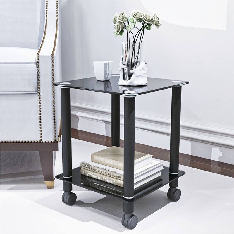 1-Piece or 2-Piece 2-Tier Space End Table