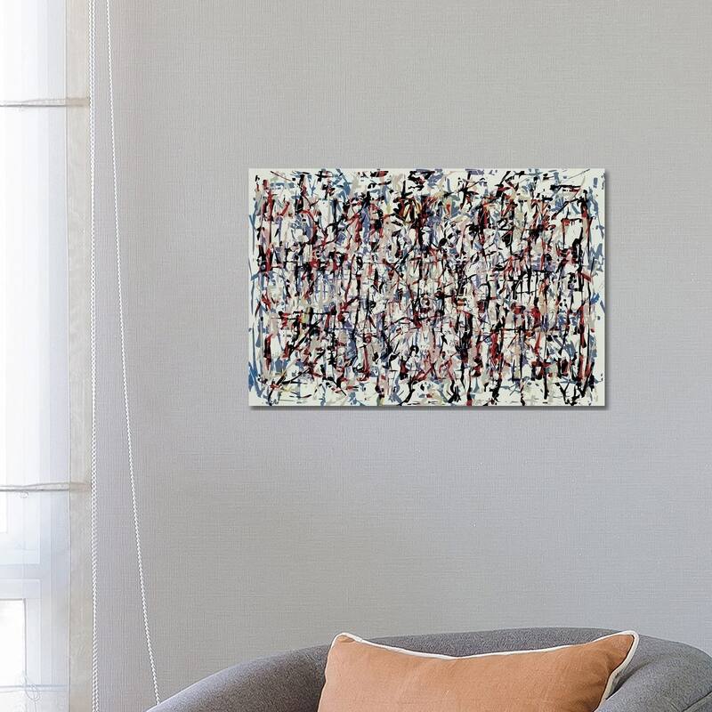 iCanvas "Pollock Wink XIX" by Angel Estevez Canvas Print - 18x26x1.5