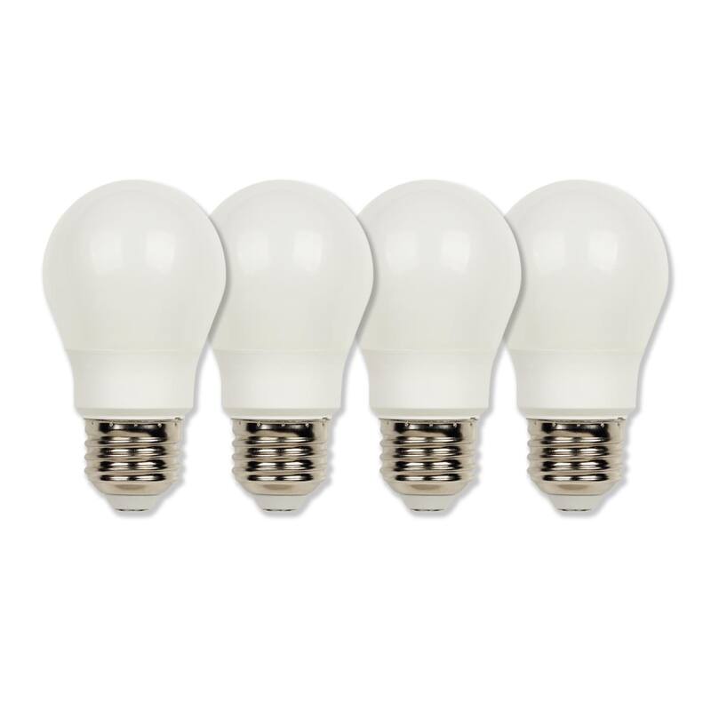 Westinghouse 60-Watt Equivalent Soft White A15 LED Light Bulb with Medium Base - Soft White - 4-Pack