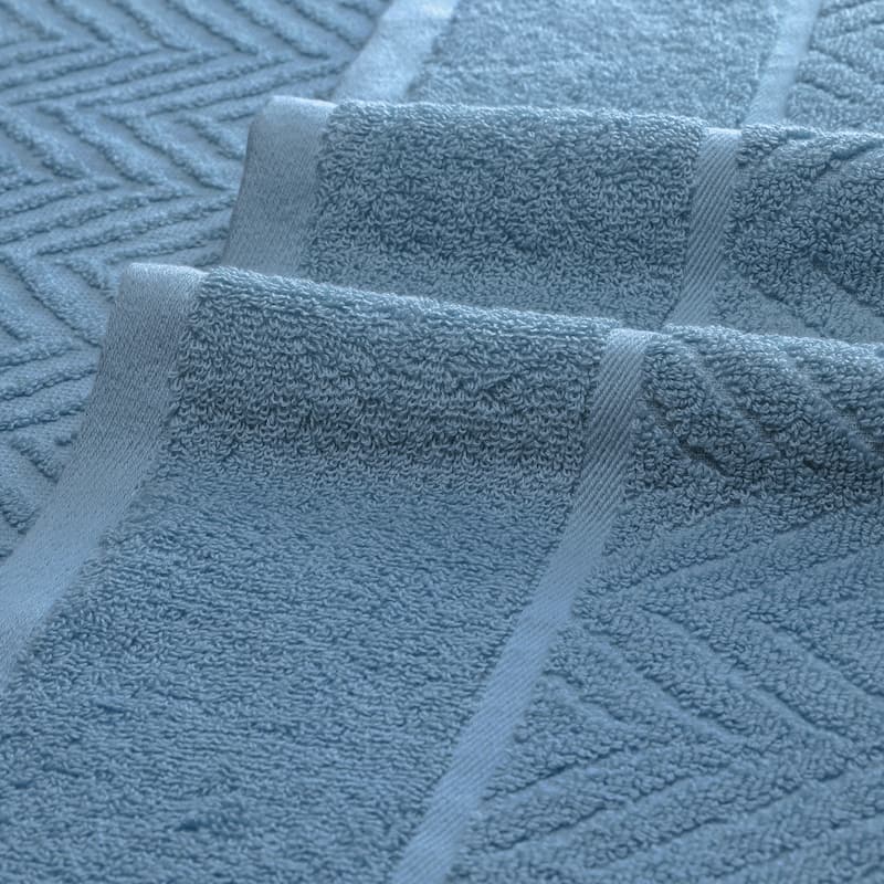 Cotton Bath Towels, 2 Pack Bath Sheet, Quicker to Dry and Highly Absorbent Towels Bathroom, Gym, SPA, Yoga 28" x 56" - Blue