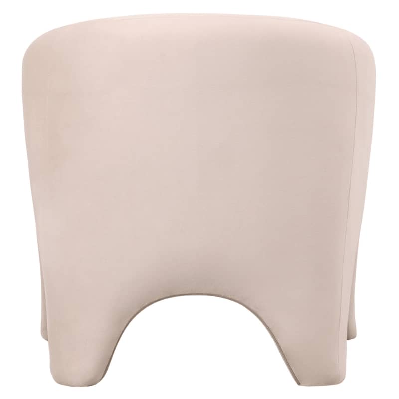 Lylo Velvet/Boucle Accent Chair with Barrel Back Design for Home Office Living Room and Bedroom, No Assembly Required