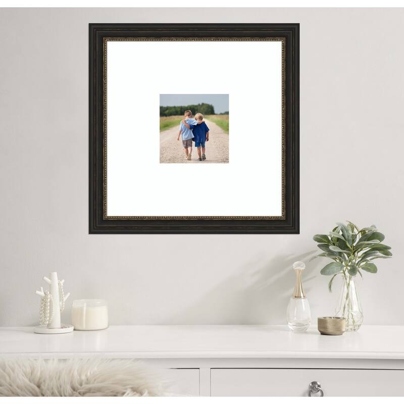 Accent Bronze Narrow Framed Picture Frame, Photo Frame