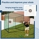 preview thumbnail 8 of 8, 10X10X10FT Golf Practice Net Cage Metal Frame Hitting Net Kit Indoor Outdoor