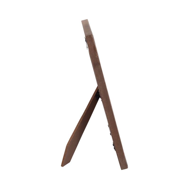 Wood Resin Butterflies Photo Frame Decor - Ivory