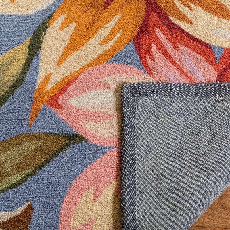 SAFAVIEH Handmade Chelsea Terraza French Country Wool Rug