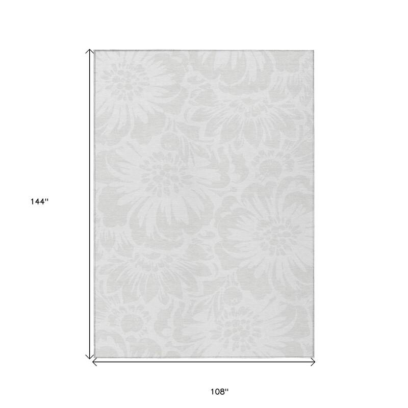 Falu Botanic Elegance Weather Resistant Blended Style Outdoor Rug
