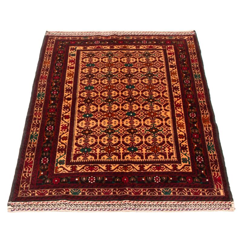 Teimani Beige Rug 4'3" x 6'5" - 4'3 x 6'5
