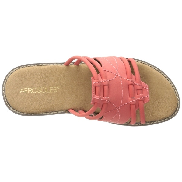 aerosoles open toe slippers