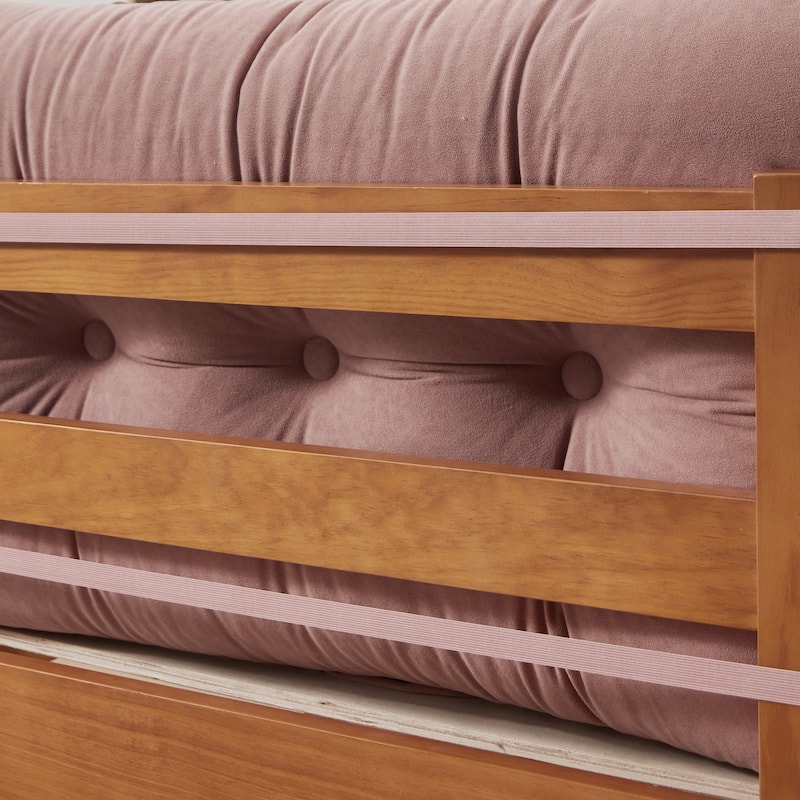 Rainha® Plush Tufted College Headboard by DormCo