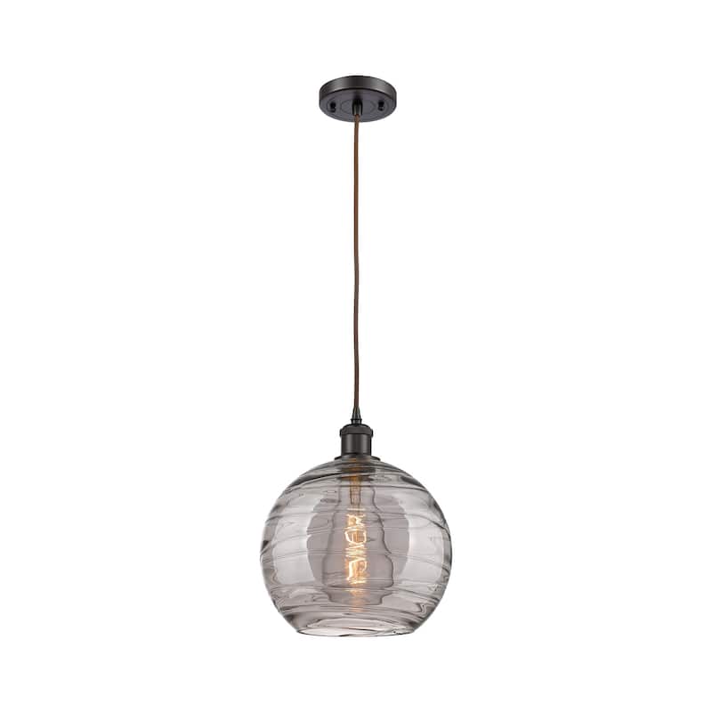 Innovations Lighting 516-1P-12-10 Athens Pendant Athens Deco Swirl 10"
