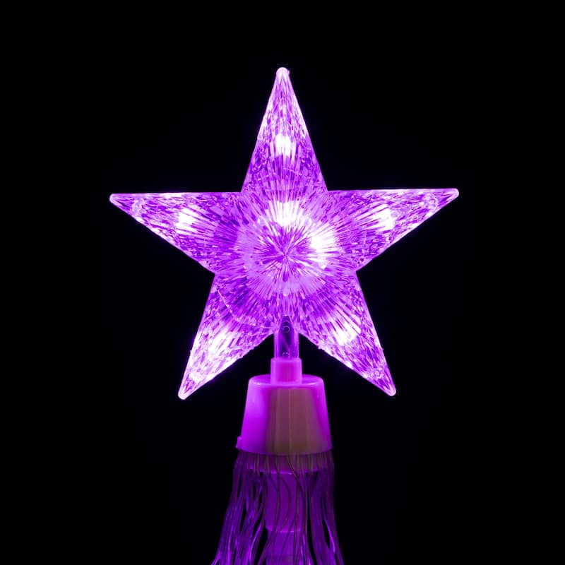 4' Purple LED Lighted Show Cone Christmas Tree Outdoor Decor