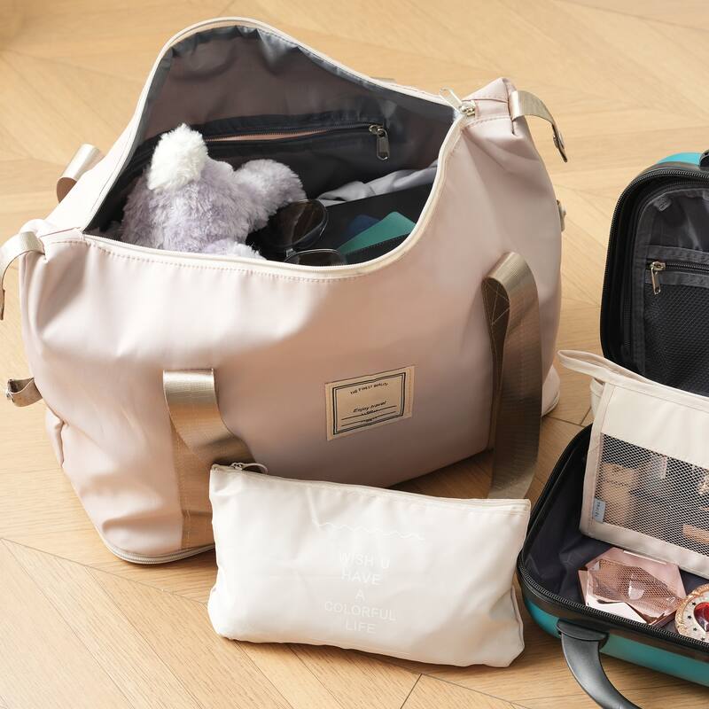 4-Piece, Modern Hard-Shell Luggage, Lightweight Luggage with Spinner Wheels, for Boarding Travel, Blue