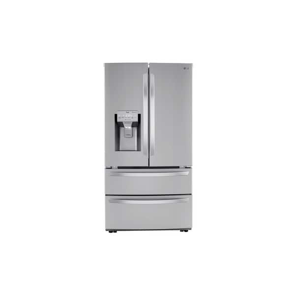 LG LG 28 cu ft. Smart Double Freezer Refrigerator with Craft Ice Bed